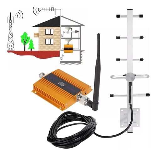 Amplificador De Señal Gsm900mhz For Teléfono Móvil 2g3g4g