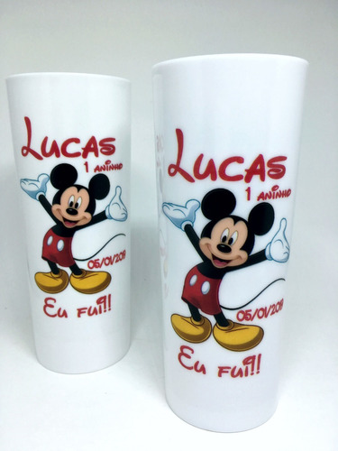 50 Copos Long Drink 350ml Personalizado Colorido