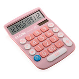 Calculadora De Mesa 12 Digitos Cor Rosa Mv-4130 Elgin