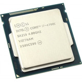 Procesador Gamer Intel Core I7-4790k Bx80646i74790k  De 4 Núcleos Y  4.4ghz De Frecuencia Con Gráfica Integrada
