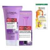 Combo Loreal Gel Limpiador Revitalift + Contorno De Ojos 