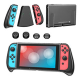 Kit De Acessórios Oivo Grip Case Para Nintendo Switch