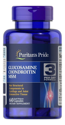 Puritan's Pride | Glucosamine, Chondroitin & Msm | 60 Caps