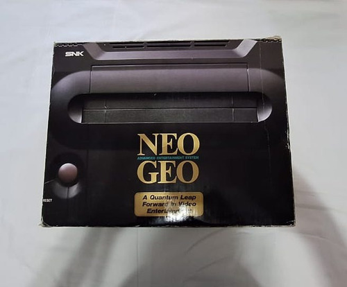 Console Neo Geo Aes Como Novo. Mod Rgb E Unibios Games Care