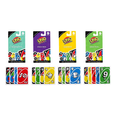 Uno Add On Packs Juego De Cartas Especiales Expansión Mattel | Envío gratis
