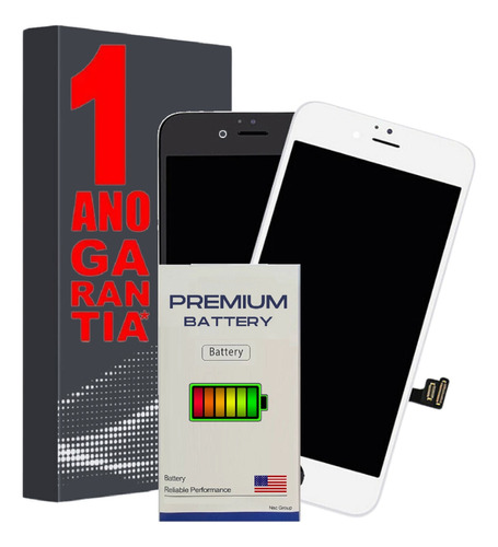 Battria Premium Para iPhone 7 Plus A1784 A1661 + Lcd 0rigna!