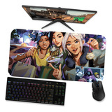 Mousepad Gamer Grande 80x40 - Valorant - Girl Style 4