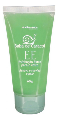 Esfoliante Facial Abelha Rainha Baba De Caracol Renova 60g Tipo De Pele Normal Tipos De Pele Normal