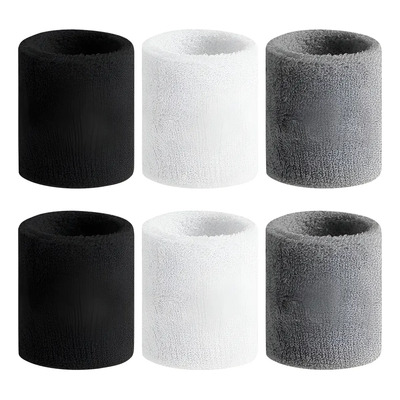 3 Piezas De Muñequeras De Sudor Para Hombres Bandas Deportiv