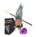 Troll Duende De Los Negocios Mini 6cm Activado Personalizado