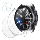 Funda Galaxy Watch 3 45mm X2(u) + 2 Protectores Clear