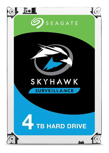 Disco Rígido Hd Skyhawk 4tb 3,5 Polegadas Sata 24/7 Weg