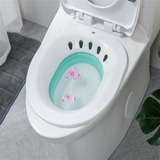 Lavabo De Baño Con Asiento De Bidé Plegable Portátil