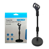 Suporte De Mesa It-blue Para Microfone Mini Pedestal 