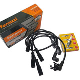 Kit Cables Y Bujias Para Bobina Seca Con Gnc Renault 9 11 19