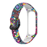 Correa De Silicona P/samsung Galaxy Fit 2 R220 - Psychedelic