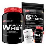 Combo 2x Whey + Bcaa + Creatina - Barato