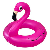 Boia Inflável Flamingo Rosa 90cm Gigante Para Festa Piscinas