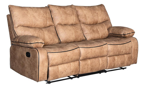 Sofa Reclinable Moderno 3 Cuerpos