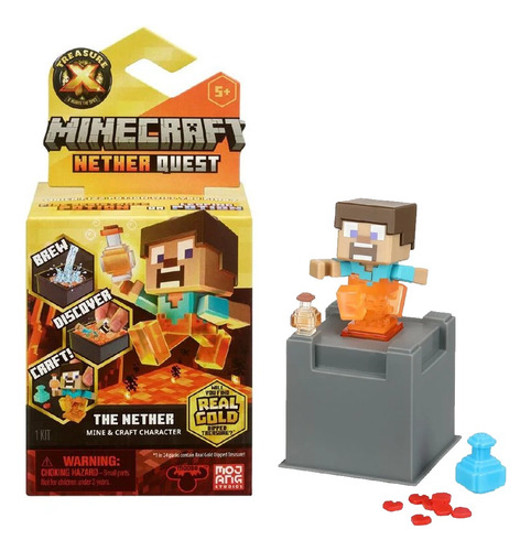 Treasure X Minecraft Nether Quest Mine & Craft Character