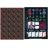  Tilibra Spider-man Game Universitário Espiral Cd 80 Folhas  Pautadas 1 Assuntos Unidade X 1 27.5cm X 20cm Homem Aranha