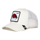 Gorra De Camionero Goorin Bros Ajustable, Mariquita - Marfil