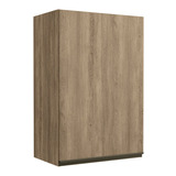 Mueble Aereo 90x60cm Con Puerta Maxxi Nogal