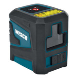 Nivel A Laser 2 Linhas Verde Wesco Com Acessórios Ws8915k