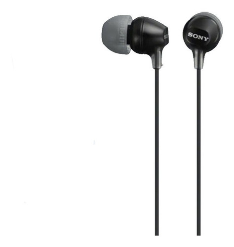 Audífonos Sony Mdr Ex15lpb In Ear Jack 3.5mm Negro