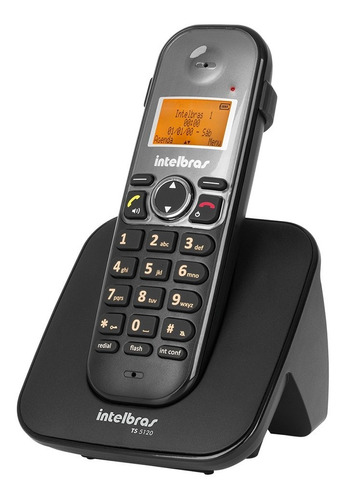 Telefone Sem Fio Ts 5120 Display Digital Com Led Intelbras