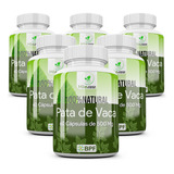 Pata De Vaca 100% Puro Natural 360 Cápsulas 500mg 6 Potes 