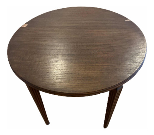 Mesa Decorativa De Madera 62 Cm De Diámetro