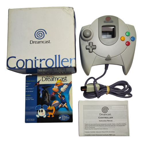 Control Blanco Para Dreamcast Con Caja Usado