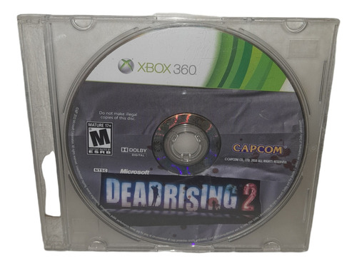 Deadrisng 2 Xbox 360 Disco Videojuego 