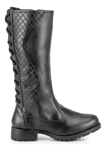 Bota De Cano Longo Fashion Moda Elegante Montaria Feminina