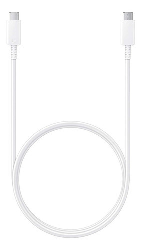 Cable Samsung Tipo-c A Tipo-c (5a) (20v,5a)  1 Metro Origina Color Blanco