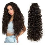 Extensiones Cabello Marrón Marrón Más Oscuro 14in 50gr