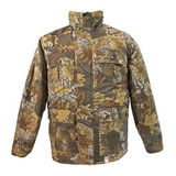 Campera Gabardina Camuflado Seco Suri 6 Bolsillos Int/polar 