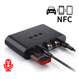 Receptor De Áudio Usb Tipo-c Bluetooth 5.0 + Nfc + P2 + Rca