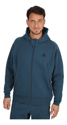 Campera adidas Z.n.e Premium Hombre En Petroleo | Dexter