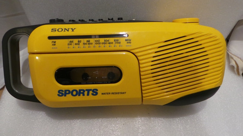 Rádio Gravador Da Marca Sony Sports Mod Cfm-101 Raidade!!