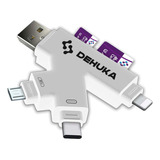 Dehuka Lector De Tarjetas De Memoria Sd Para iPhone Mac iPad Micro