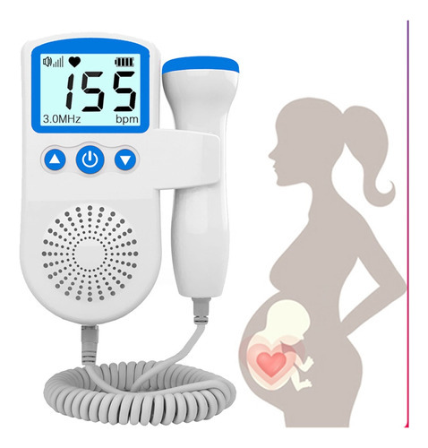 Monitor De Frecuencia Cardíaca Fetal Por Ultrasonido D Sonar