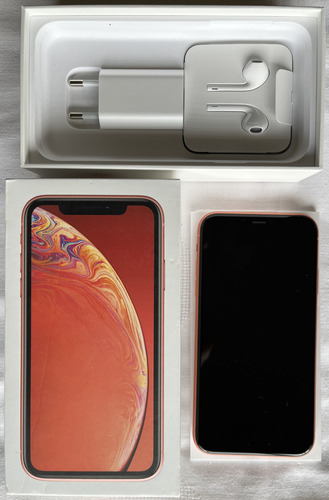 Apple iPhone XR 128 Gb - Coral - Impecable Bat 93% - En Caja