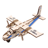 3d Puzzles Aeroplano Doble Helice Rompecabezas (madera)