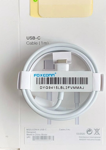 Cabo P/iphones Entrada Usbc-lightning Foxconn