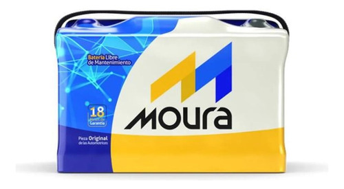 Batería Moura M-24kd 12x75 D 60amp 620cca 12v Nafta Gnc