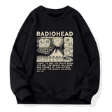 Radiohead-sudadera Con Estampado Retro Para Hombre Tops Tra