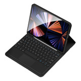 Capa Case Magnética Teclado Touchpad Para iPad Pro 12.9 2022