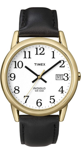 Timex T2h291 Reloj Analógico Para Hombre Indiglo Easy Reader